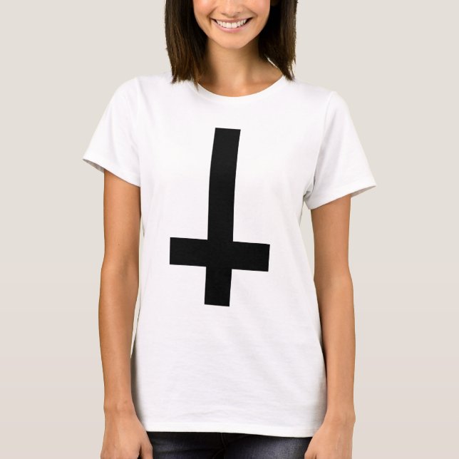 Upside Down Cross T-Shirt (Front)