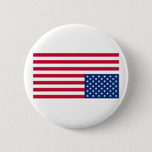 Upside Down Flag 2 Inch Round Button