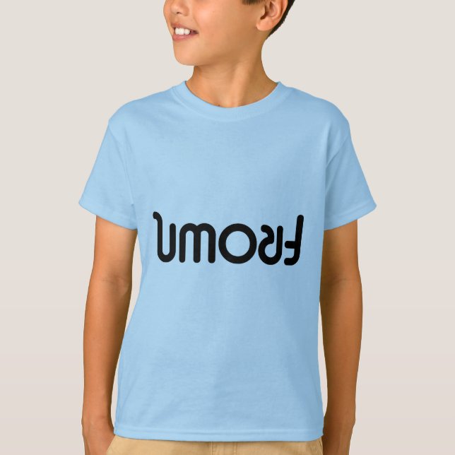 Upside Down Frown T-Shirt (Front)