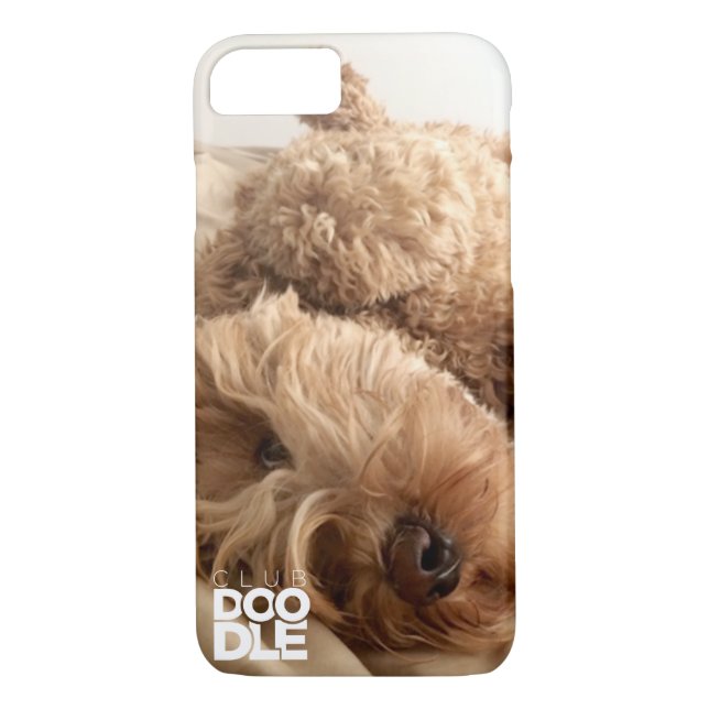 Upside down goldendoodle clubdoodle iPhone 7 case! Case-Mate iPhone Case (Back)