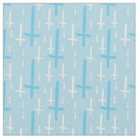 upside down inverted cross pastel blue