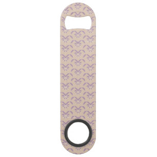 Upside down lavender pattern speed bottle opener