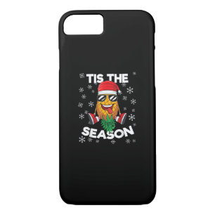 Upside Down Pineapple Santa Tis Season Christmas S Case-Mate iPhone Case