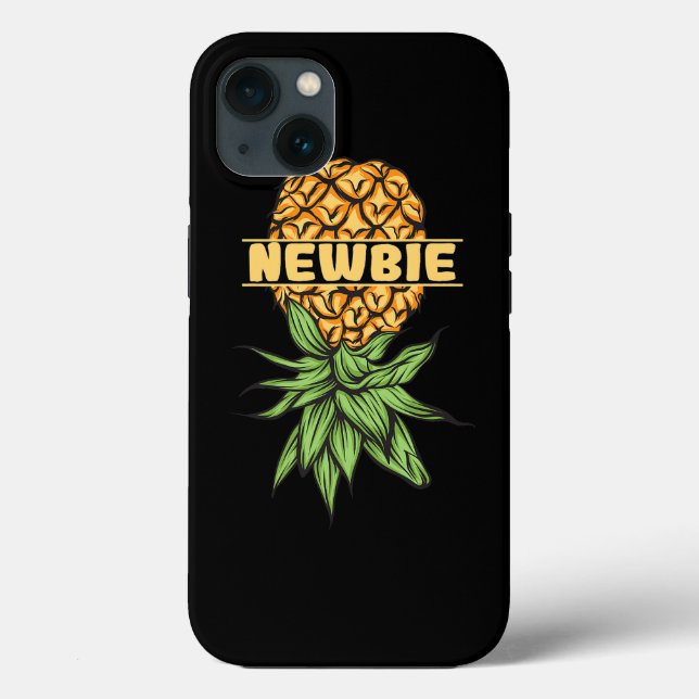 Upside Down Pineapple Swinger Newbie Beginner Men  Case-Mate iPhone Case (Back)
