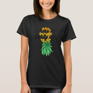 Upside Down Pineapple Where Party Funny Swinger T-Shirt