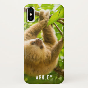 Upside Down Sloth   Add Your Name Case-Mate iPhone Case