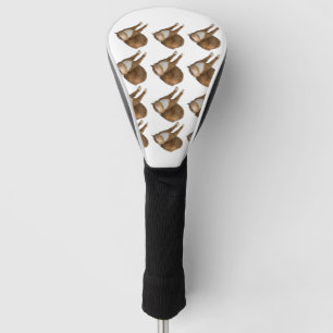 Upside-Down Sunshine Cat Golf Head Cover
