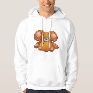 Upside Down Teddy Bear Hoodie