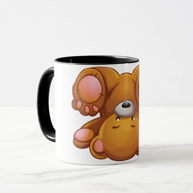 Upside Down Teddy Bear Mug (Creator Uploaded)