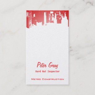 Upside Downtown Midnight New Grey Dient Business Card
