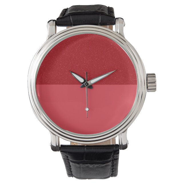 Upside Horizon Tomato Red Watch – Customizable (Front)