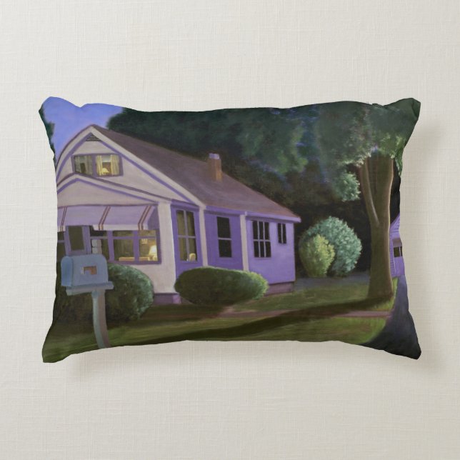 Upstairs Downstairs 2006 Accent Pillow (Front)