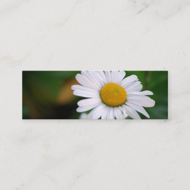 Upsy-Daisy [Skinny] Mini Business Card (Front)