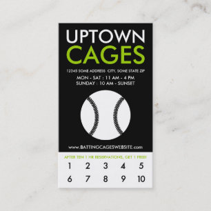 uptown batting cages loyalty card