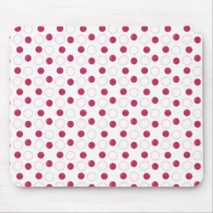 Uptown Bliss Mousepad, Magenta Mouse Pad