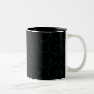 Uptown Vibrance Mug, Turquoise Two-Tone Coffee Mug