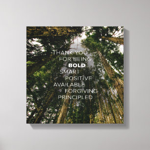 Upward Spectacle #1 (12x12) Canvas Print