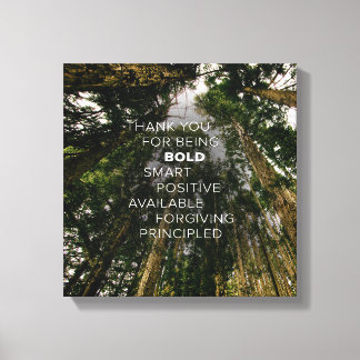 Upward Spectacle #1 (12x12) Canvas Print