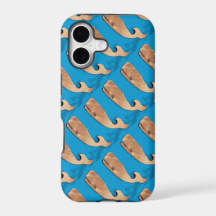 upward swimming whale pod case