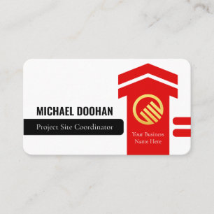Upwards Successful Arrowhead Executive Business Card