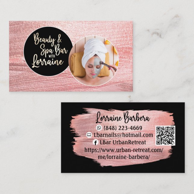 UR business card (Front/Back)