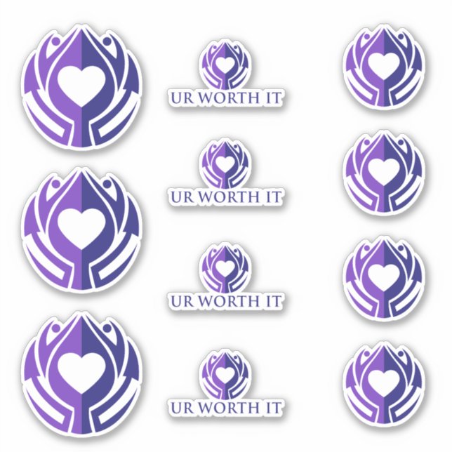 UR Worth It Sticker (Front)