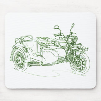 Ural Retro Red October 2010 Mouse Pad