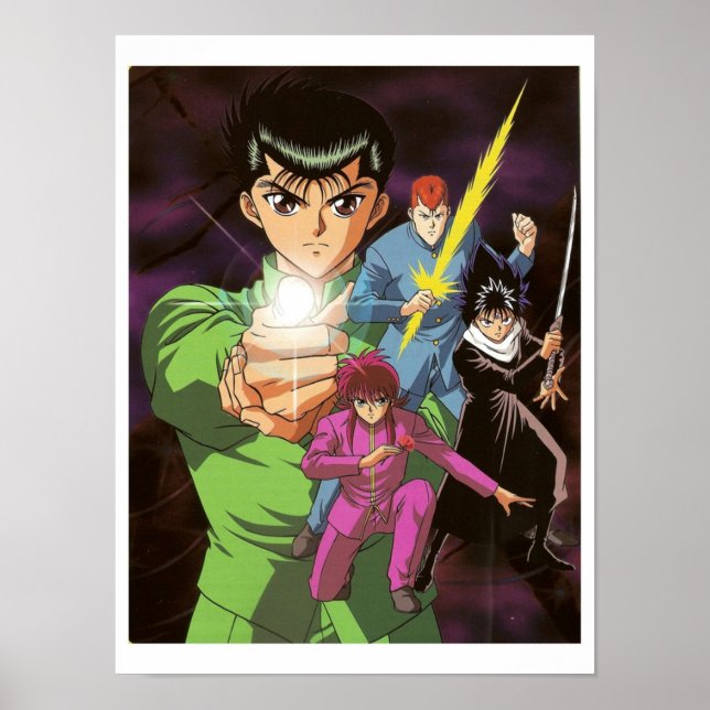 Urameshi Team  Yu Yu Hakusho Poster (Front)