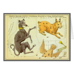 Urania's Mirror, Vintage Astronomy Celestial Map