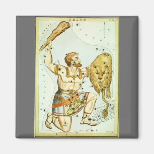 Urania's Mirror, Vintage Astronomy Celestial Map Magnet