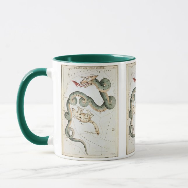Urania's Mirror, Vintage Astronomy Celestial Map Mug (Left)