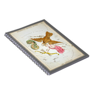 Urania's Mirror, Vintage Astronomy Celestial Map Notebook