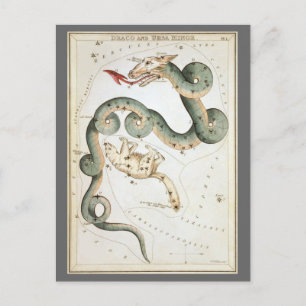 Urania's Mirror, Vintage Astronomy Celestial Map Postcard