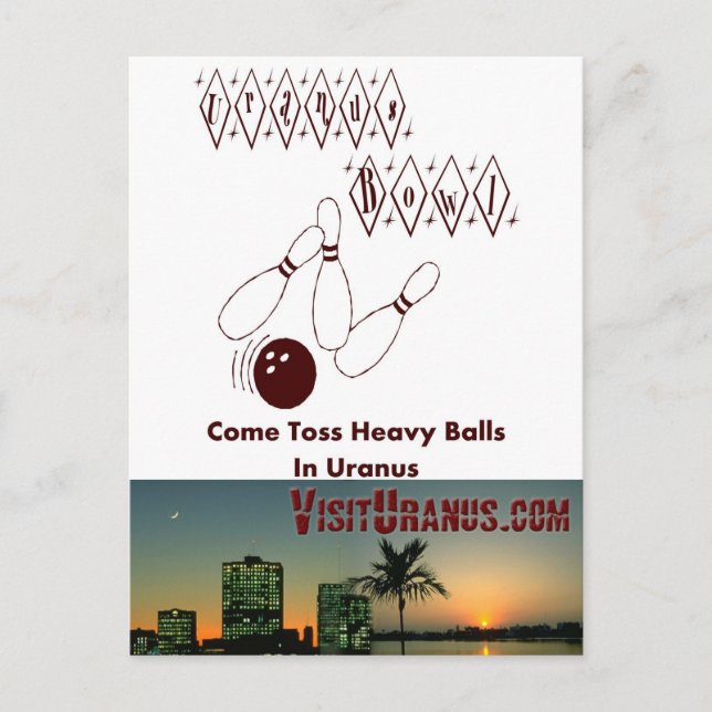 Uranus Bowl Postcard (Front)