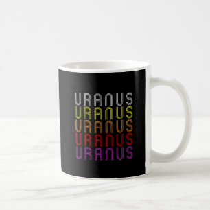 Uranus Planet Retro Vintage Astronomy T-Shirt Coffee Mug
