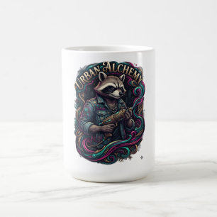 Urban Alchemy Raccoon Long Sleeve Shirt Coffee Mug