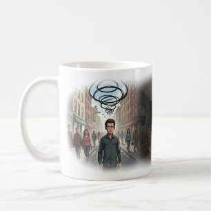 Urban Anxiety Inner Journey Art Mug