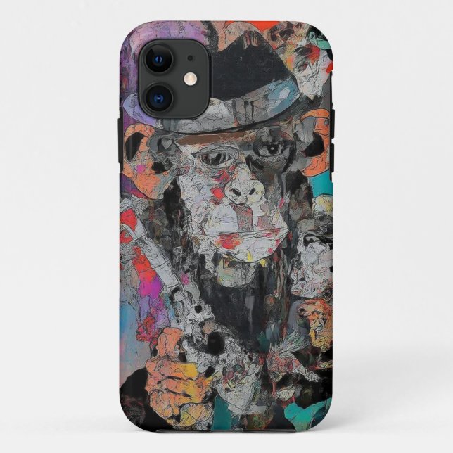Urban Ape Graffiti Art Coque mobile (Dos)