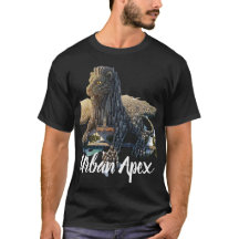 Urban Apex Lion Skyscraper Architectural Shirt