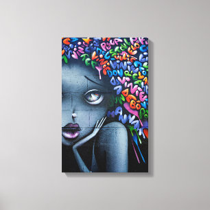 Urban Art Canvas Print