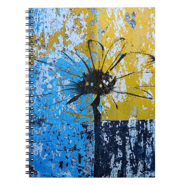 Urban Art Flower Notebook (Front)