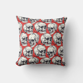 Urban Art Skull Pillow Design B2