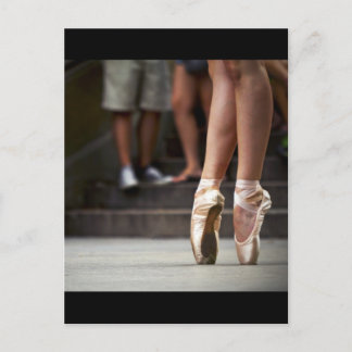 "Urban Ballerina" Postcard