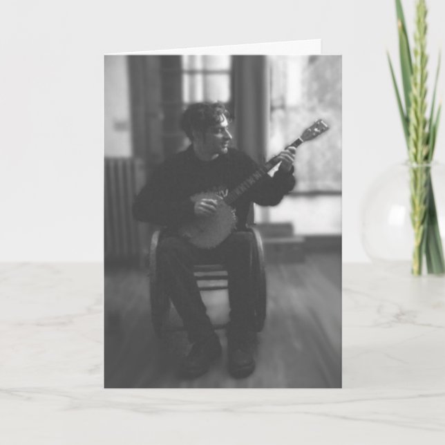 Urban Banjo player Card (Front)
