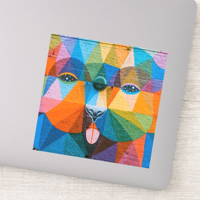 Urban Bear Art Urban Art Mural Bear Mural Design (Detail)