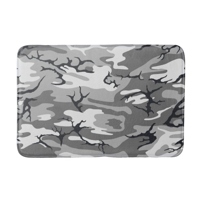 Urban Camo Bath Mat (Front)