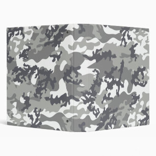 Urban Camo School Binder