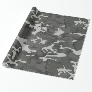 Urban Camo Wrapping Paper