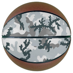 Urban camouflage basketball