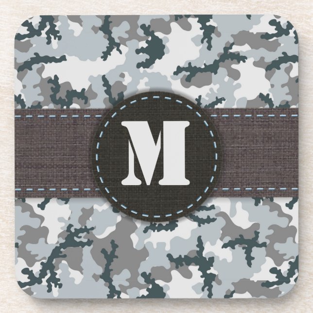 Urban camouflage coaster (Front)